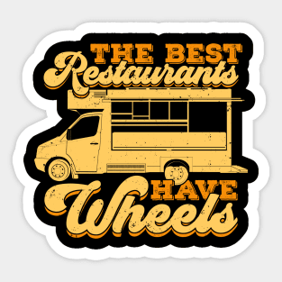 Food Truck Owner Gift Sticker